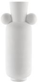 Currey & Company Happy 40 Tall Textured White Vase-0