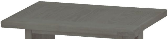 Crate Designs™ Furniture Graphite Lacquer Top End Table-1