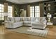 Behold™ Home Pippa 2-Piece Light Gray L-Shaped Sectional-1