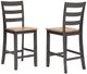 Signature Design by Ashley® Gesthaven 5-Piece Brown/Natural Counter Table Set-3