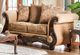 Furniture of America® Nicanor 2-Piece Tan/Gold Sofa and Loveseat-2