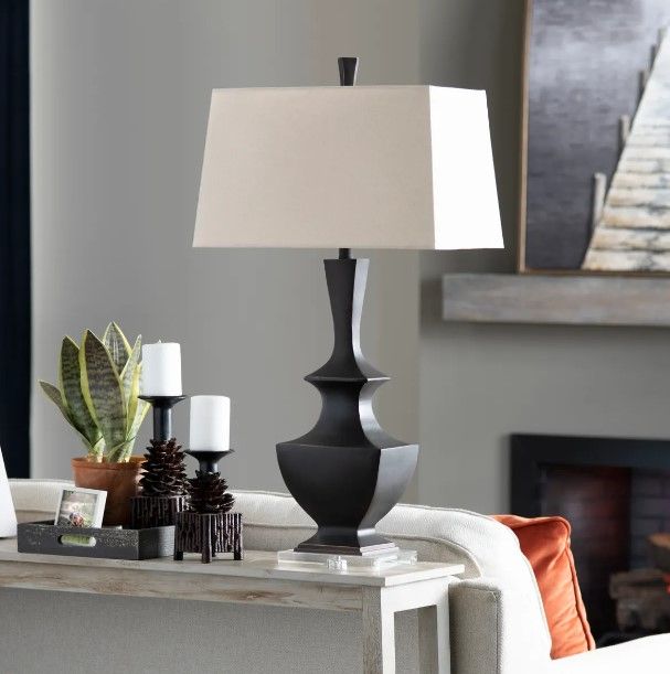 Crestview Collection Swanson Black Table Lamp-4