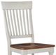 John Thomas Furniture® Vista Dining Hickory/Shell Slat Back Side Chair-1