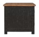 Signature Design by Ashley® Valebeck Light Brown End Table with Rustic Black Base -4