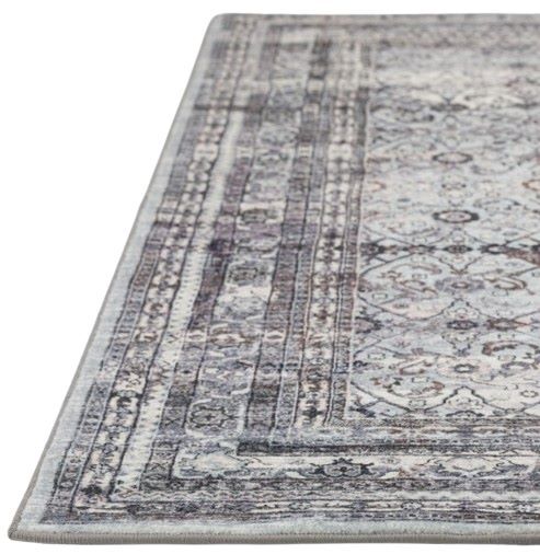 Dalyn™ Rug Company Jericho JC7 Pewter 5'x8' Area Rug-3