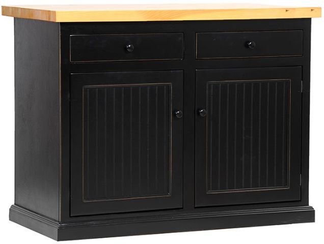 American Heartland Manufacturing Poplar 49" Kitchen Island-0