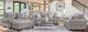 American Wholesale Furniture Franklin Beige Loveseat-1