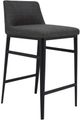 Moe's Home Collection Baron Charcoal Grey Counter Stool-0