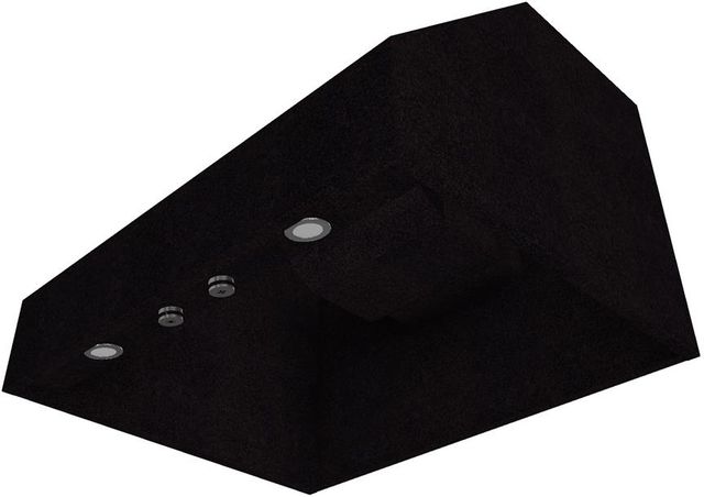 Vent-A-Hood® Premier Magic Lung® 36" Black Wall Mounted Range Hood-2