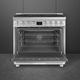 Smeg Professional 36" Stainless Steel Pro Style Gas Range-1