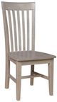 John Thomas Furniture® Cosmopolitan Taupe Gray Tall Mission Dining Chair-0