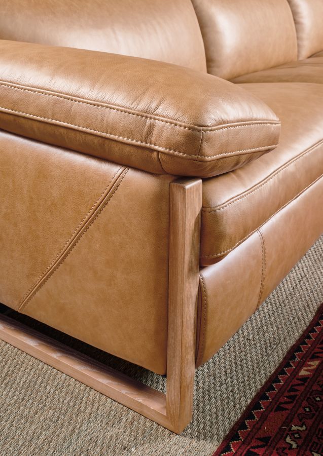 Hooker® Furniture Ready-Made Upholstery Jericho 5-Piece Dallas Toffee Power Reclining Sectional-4