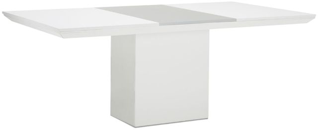Michael Amini® Horizons Cloud White Rectangular Dining Table-0