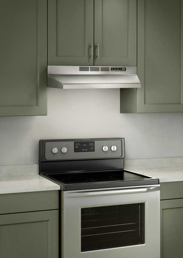 Broan® 41000 Series 30" Stainless Steel Under Cabinet Range Hood-2
