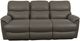 La-Z-Boy® Trouper Tar Power Reclining Sofa with Headrest and Lumbar-1