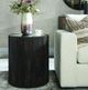 Uttermost® Sequoia Mirrored Top Accent Table with Dark Walnut Base-1