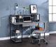 ACME Furniture Amiel Black/Gray Writing Desk-1