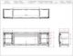 Legends Home Nora Seal Skin/Whiskey 81" Fireplace TV Console-2
