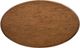 Magnussen Home® Tanner Tawny Brown Oval Cocktail Table with Casters-5