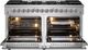 FORNO® Galiano 60" Stainless Steel Pro Style Dual Fuel Range-3