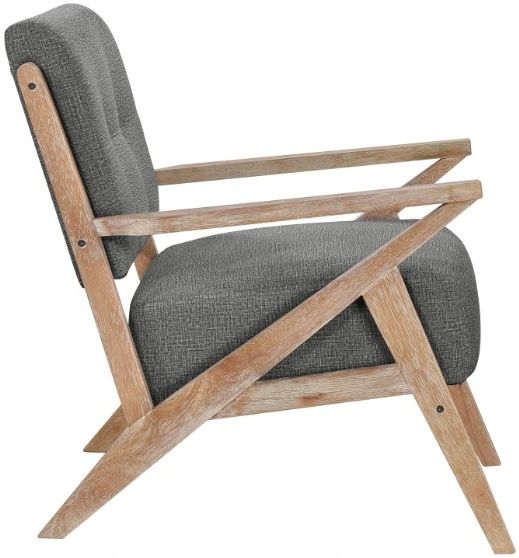Homelegance® Ollen Dark Gray Accent Chair-3