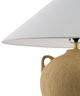 Surya Araya Glazed Brown Table Lamp-1