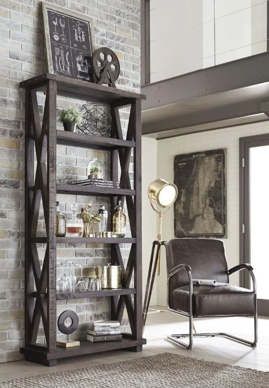 Modus Furniture Yosemite Cafe 82" Bookshelf-1