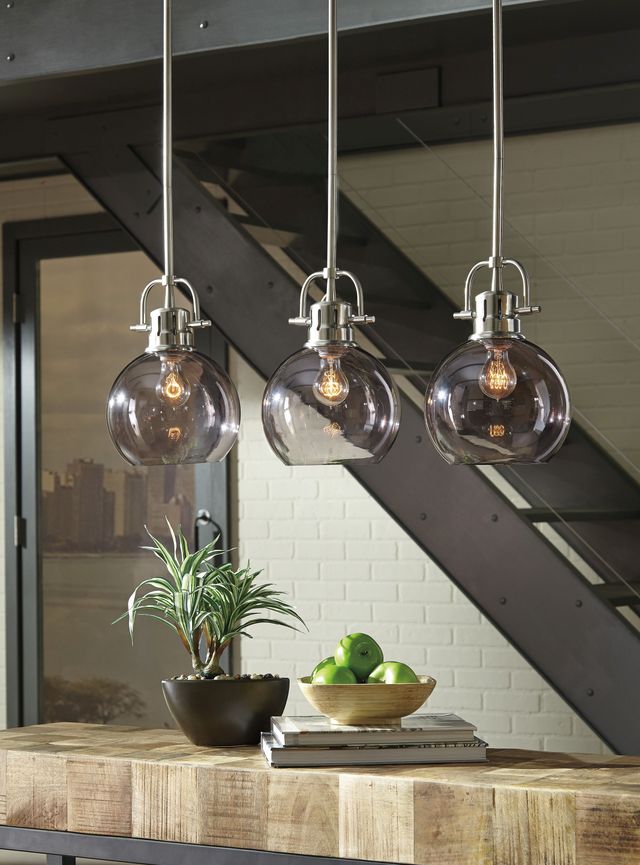 Signature Design by Ashley® Johano Gray Pendant Light-2