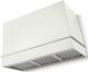 AGA Loge 48" White Wall Mounted Range Hood  with Polished Chrome Trim-0