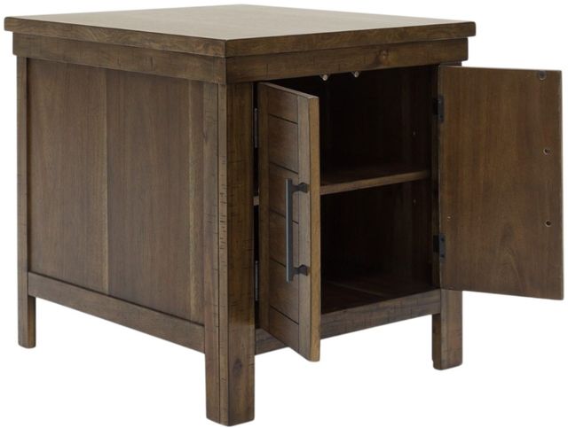 Signature Design by Ashley® Moriville Tobacco Brown End Table-2