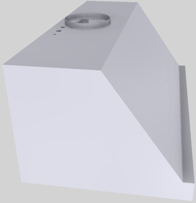 Vent-A-Hood® 42" Wall Mounted Range Hood-White-1