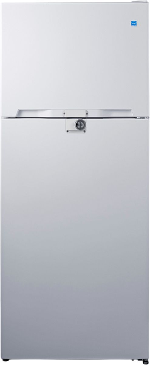 Summit® 28" 14.3 Cu. Ft. White Counter Depth Top Freezer Refrigerator-0