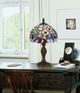 Cal® Lighting & Accessories Tiffany Antique Brass Accent Lamp-1