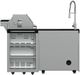 FORNO® Bulnes Series Alta Qualita Black and Stainless Steel Outdoor Kitchen Kits-4