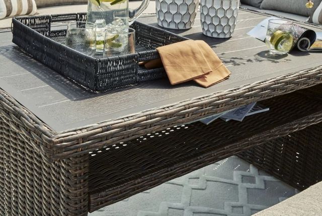 Signature Design by Ashley® Brook Ranch Brown Outdoor Multi-Use Table-2