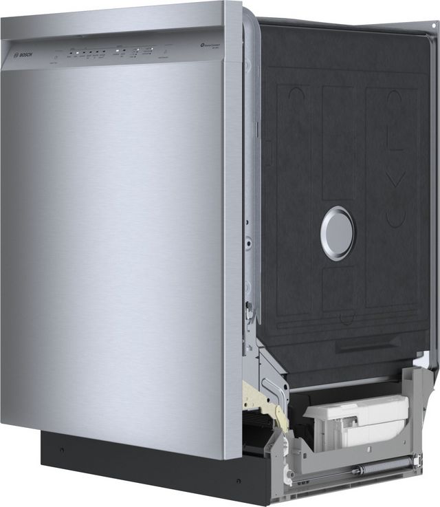 Bosch® 300 Series 24" Stainless Steel Front Control Built In Dishwasher-3