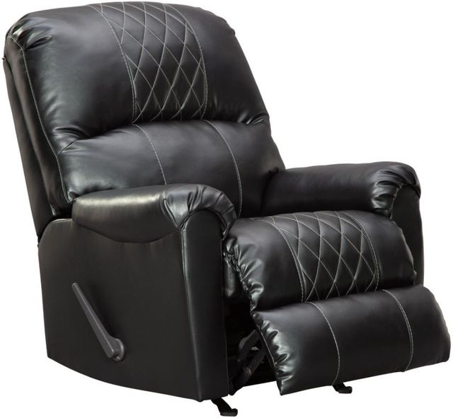 Signature Design by Ashley® Betrillo Black Rocker Recliner-0