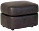 Smith Brothers Customizable 986 Leather Ottoman-0