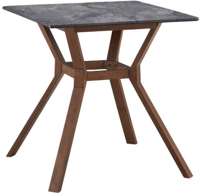 Coaster® Parkersburg Paladina Square Counter Height Table with Natural Walnut Legs-0