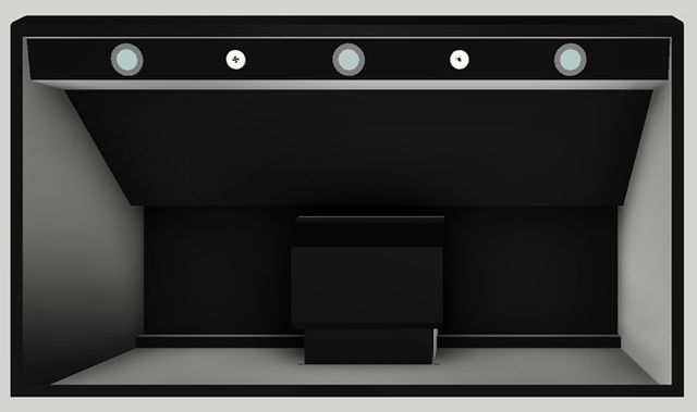 Vent-A-Hood® 42" Black Wall Hood-3