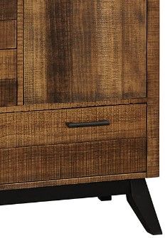 Westwood Design Urban Rustic Brushed Wheat Chifferobe-1