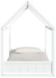 Elements International Sami White Youth Twin Bed-3