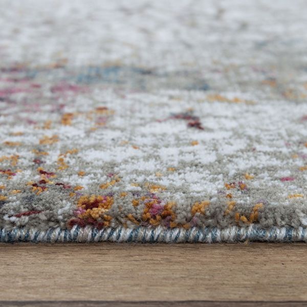 Rizzy Home Signature Gray 5'x8' Rectangular Rug-4