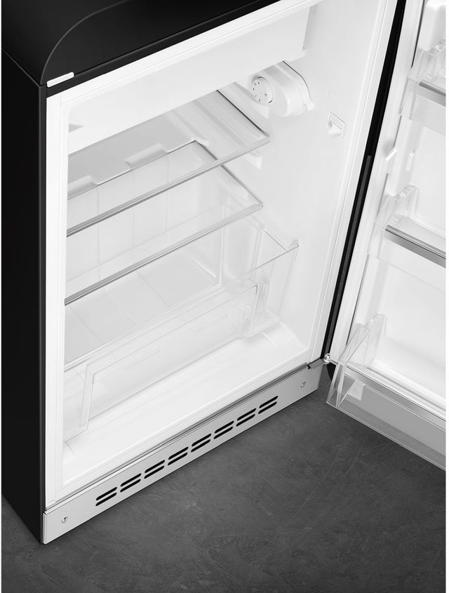 Smeg 21" 4.5 Cu. Ft. Black Compact Refrigerator-3