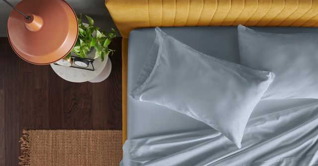 Tempur-Pedic® TEMPUR-Adapt® Luxe 5-Piece Sleepy Blue Egyptian Cotton Split California King Sheet Set-2