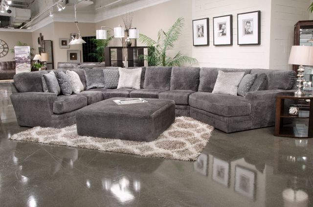 Jackson Furniture Mammoth 3-Piece Smoke Sectional-0