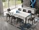 VIG Furniture Modrest Fauna White/Stainless Steel Buffet-3