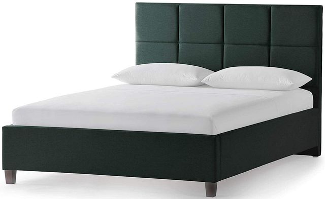 Malouf® Scoresby Spruce Queen Designer Bed-3