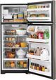 GE® 28 in. 17.5 Cu. Ft. Silver Top Freezer Refrigerator-2