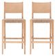 Powell® Cosgrove 2-Piece Natural Bar Stool Set-3